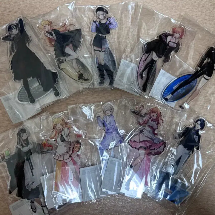 [BUNJANG] Hololive ReGLOSS Paradise Cafe Acrylic Stand Bundle Set / 일괄) 홀로라이브 리글로스 파라다이스 카페 아크릴스탠드