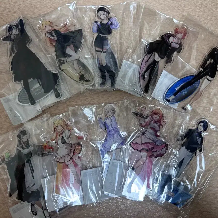 [BUNJANG] Hololive ReGLOSS Paradise Cafe Acrylic Stand Bundle Set / 일괄) 홀로라이브 리글로스 파라다이스 카페 아크릴스탠드