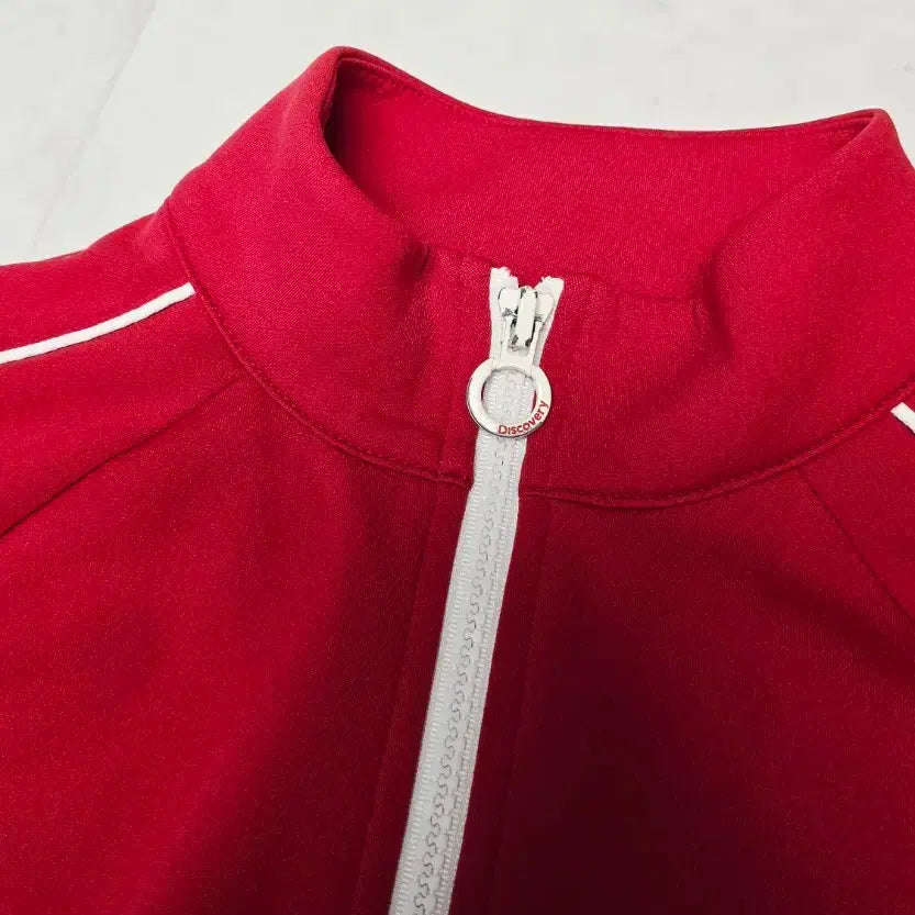 [BUNJANG] Discovery Expedition Fleece Training Set Red Size 90 / 디스커버리 익스페디션 트레이닝복 세트 셋업 90(레드.상태최상)