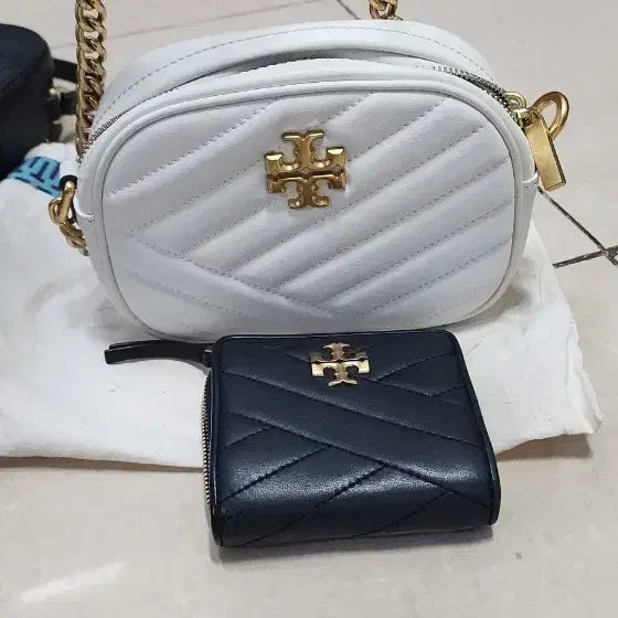 [BUNJANG] Tory Burch Chevron Mini Crossbody Bag / 토리버치 쉐브론 크로스백