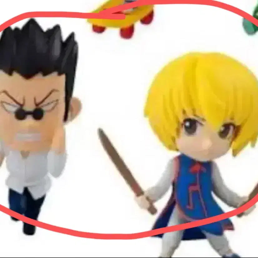 [BUNJANG] Hunter x Hunter Kurapika &amp; Leorio Adverge Figure Bundle Set / (미개봉)헌터헌터 헌헌 크라피카 레오리오 애드버지 피규어 가챠