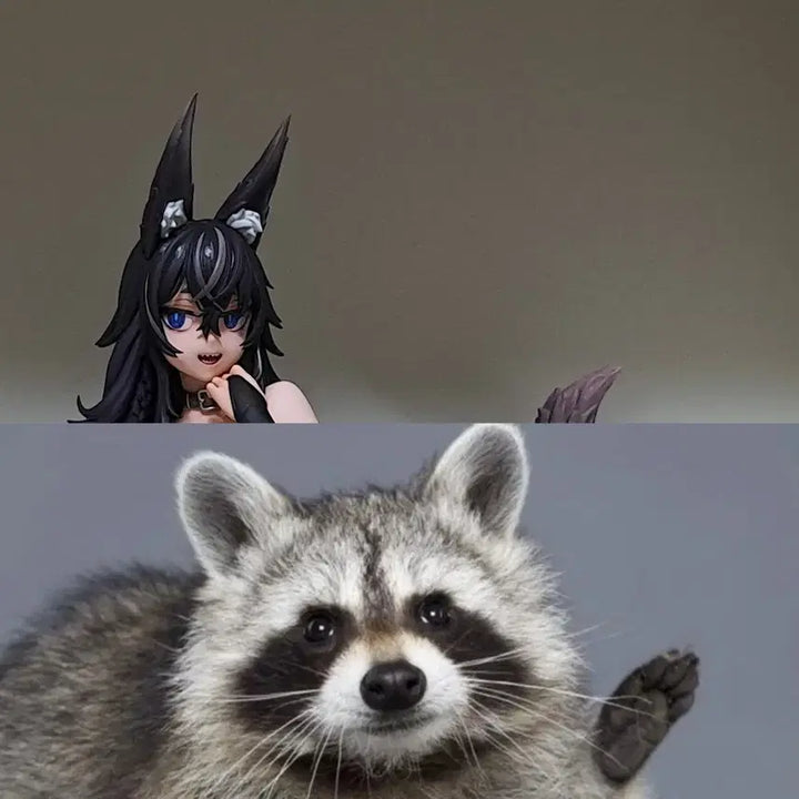 [BUNJANG] Lovely Project Wolf Girl Figure / 러블리 프로젝트 늑대 아가씨 피규어
