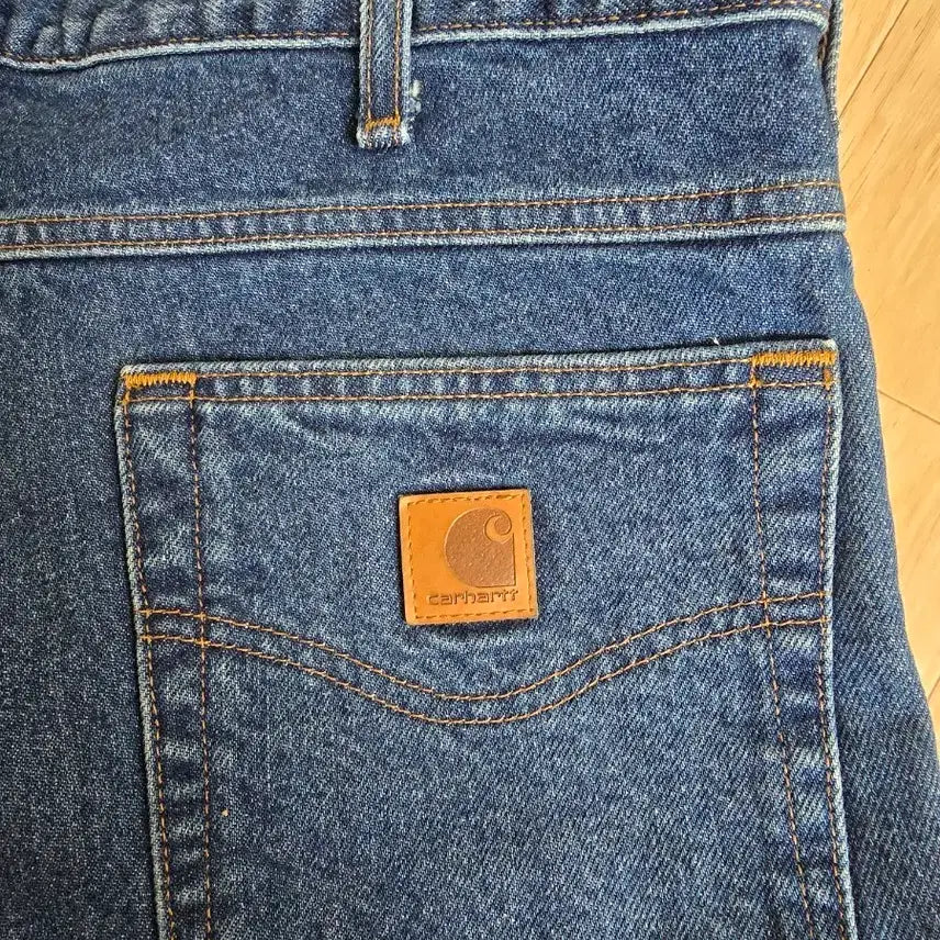 [BUNJANG] Carhartt Blue Denim Jeans / 칼하트 데님 청바지 블루