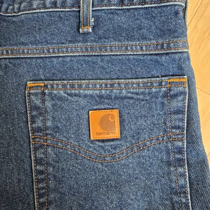 [BUNJANG] Carhartt Blue Denim Jeans / 칼하트 데님 청바지 블루