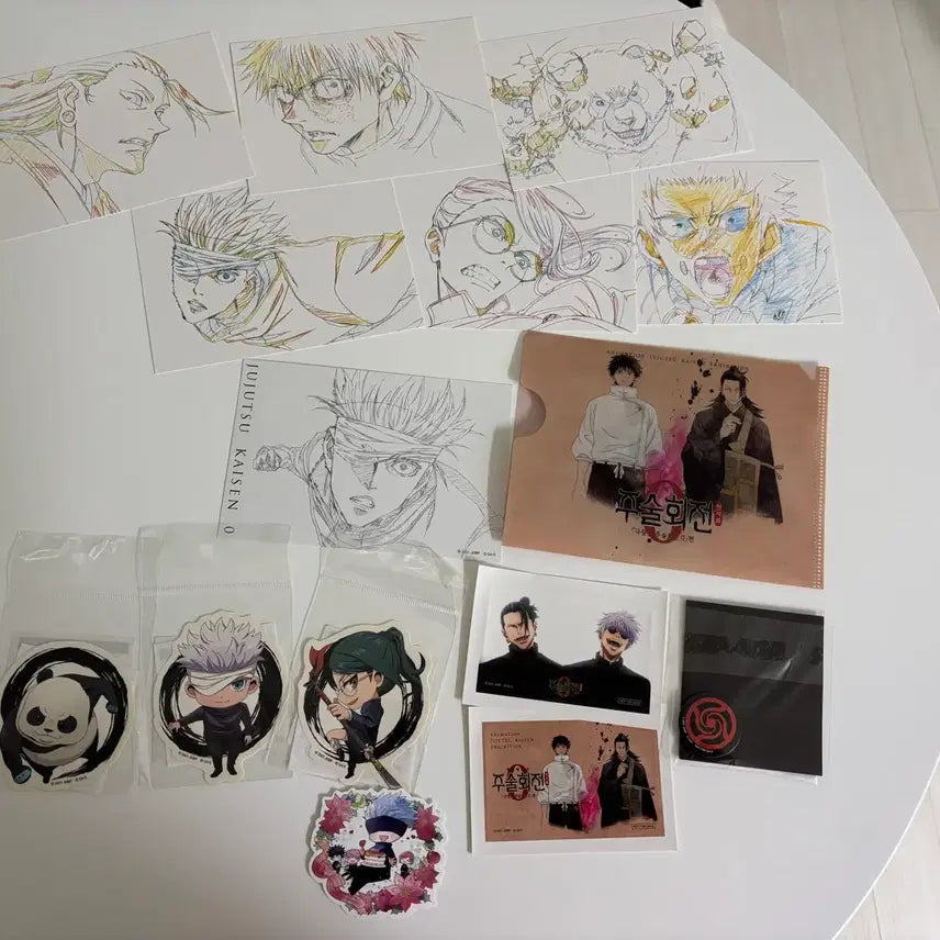 [BUNJANG] Jujutsu Kaisen Exhibition Bundle Set / 주술회전 전시회 굿즈 일괄
