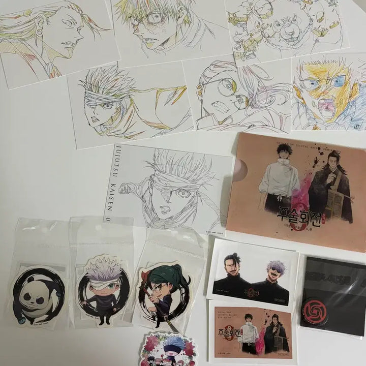 [BUNJANG] Jujutsu Kaisen Exhibition Bundle Set / 주술회전 전시회 굿즈 일괄