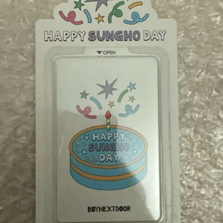 [BUNJANG] BOYNEXTDOOR Sungho 2024 Birthday Photocard / 보이넥스트도어 성호 2024 생일포카