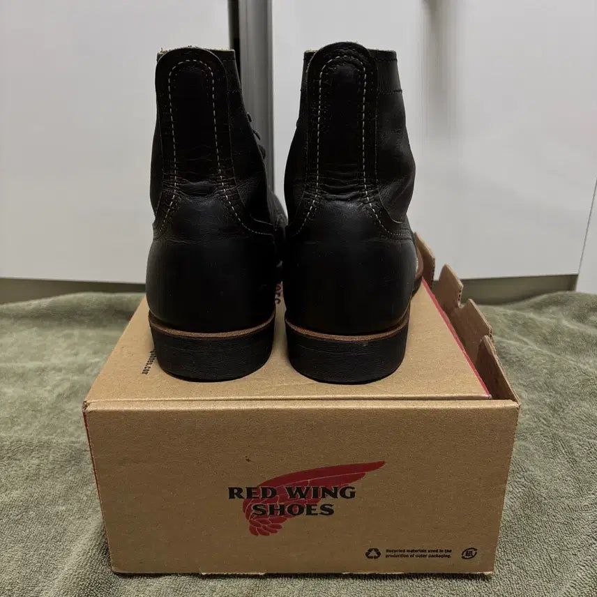 [BUNJANG] Red Wing Iron Ranger 8086 Charcoal Rough &amp; Tough Boots / [275] 레드윙 아이언레인저 8086 차콜 러프앤터프
