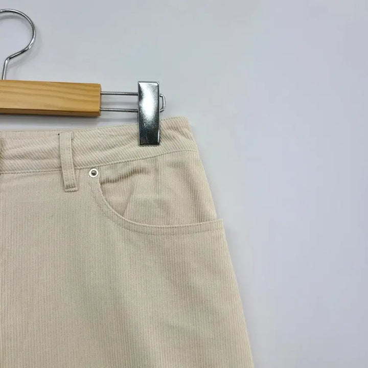 [BUNJANG] Cottelo Ivory Corduroy Wide Pants / 코텔로 아이보리 코듀로이 와이드 팬츠/S/앨리스/1150