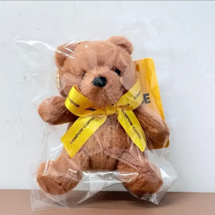 [BUNJANG] Compose Coffee BTS V Kim Taehyung Hanmo Bear Keyring / 컴포즈커피 방탄소년단 bts 뷔 김태형 곰인형 한모곰키링
