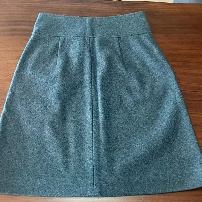 [BUNJANG] Club Monaco A-Line Wool Midi Skirt Grey / 클럽모나코 A라인 모직스커트 그레이