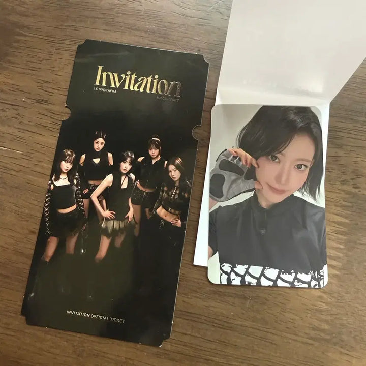 [BUNJANG] LE SSERAFIM Sakura Photocard + VR Ticket / 르세라핌 vr티켓 + 사쿠라 포토카드