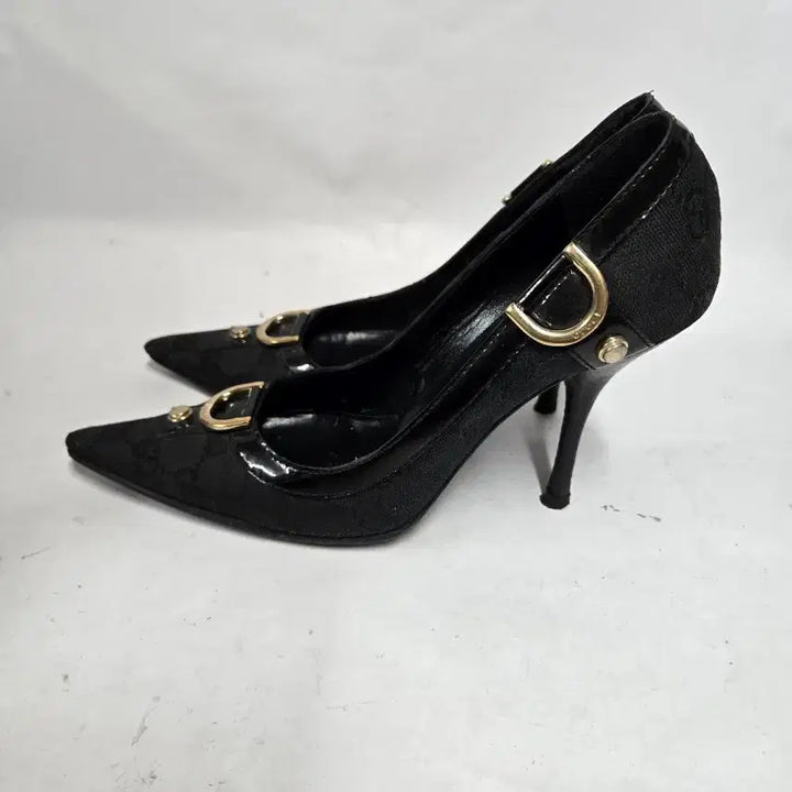 [BUNJANG] Gucci Black Heel Shoes 36C / 구찌 블랙 힐 구두 여성용 36C