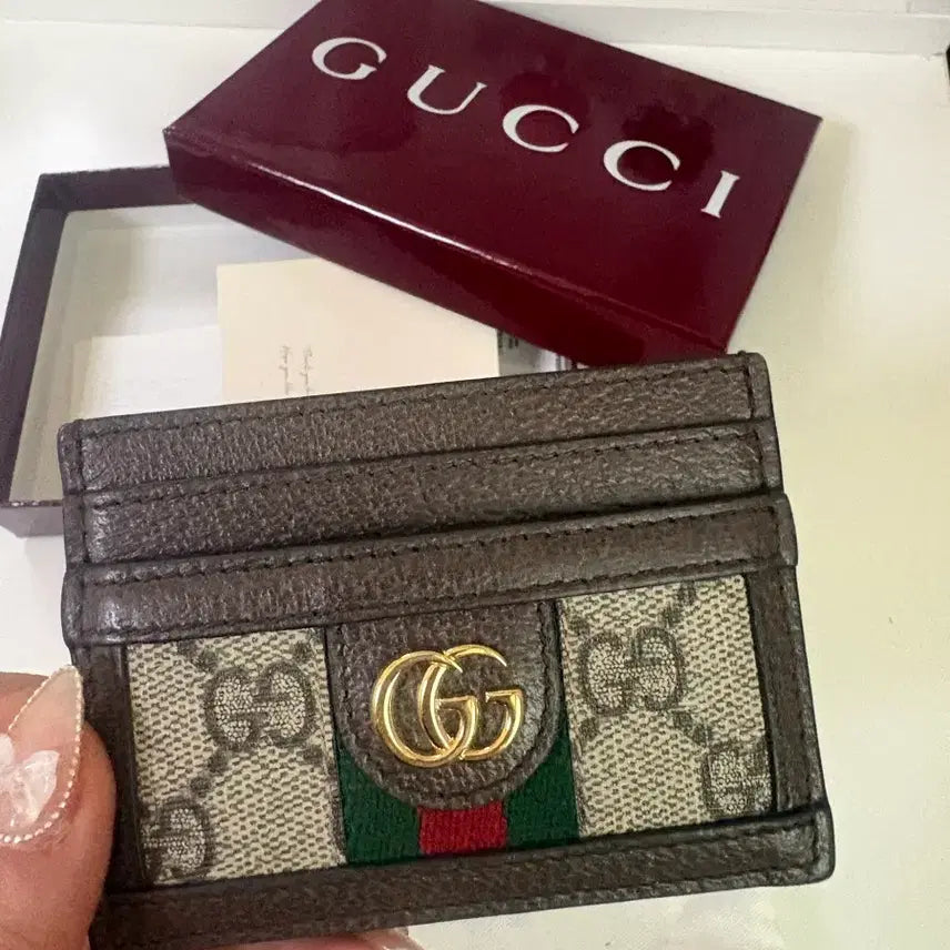 [BUNJANG] Gucci Ophidia Card Holder / 구찌 오피디아 카드지갑 Sss급