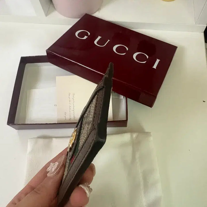 [BUNJANG] Gucci Ophidia Card Holder / 구찌 오피디아 카드지갑 Sss급