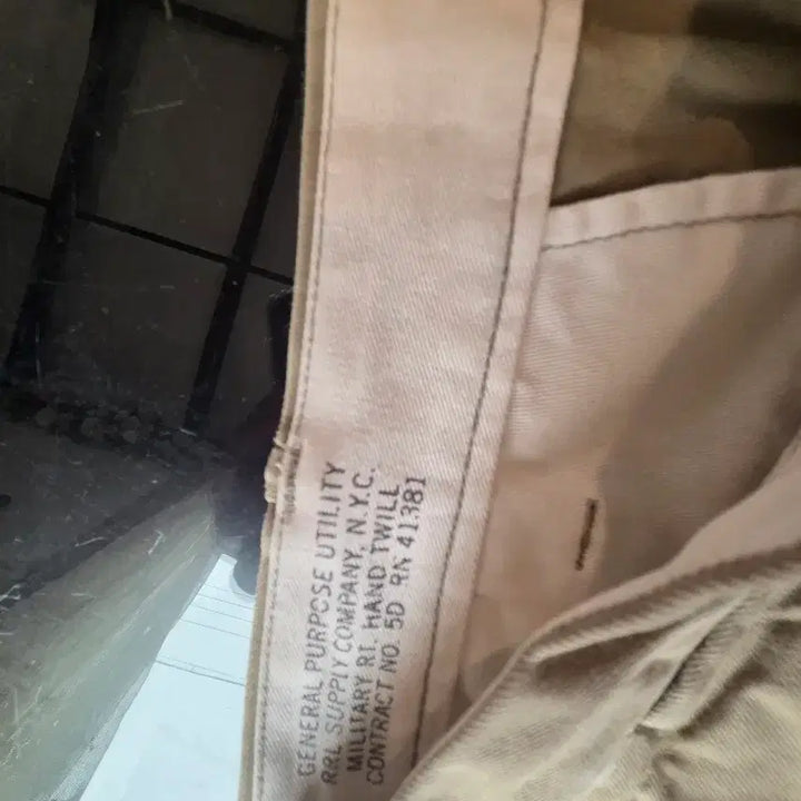 [BUNJANG] RRL Officer Chino Pants / [34] RRL 더블알엘 치노 팬츠