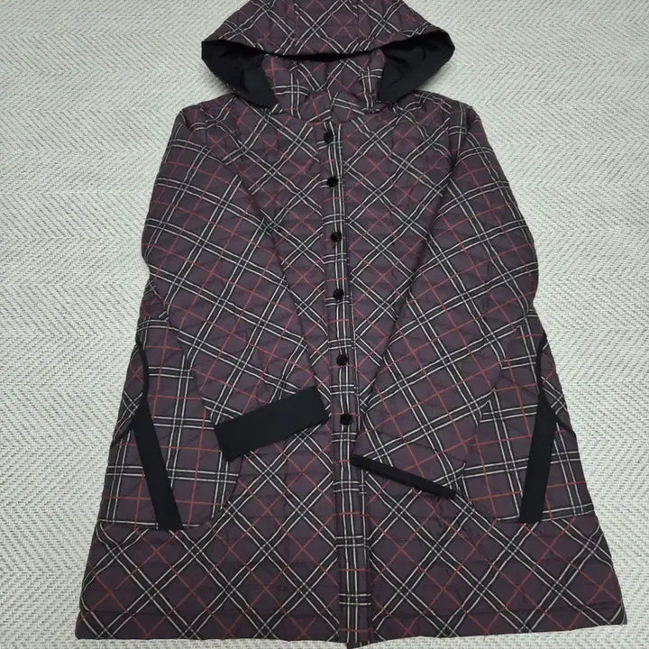 [BUNJANG] Checkered Hoodie Jumper / 체크후드점퍼