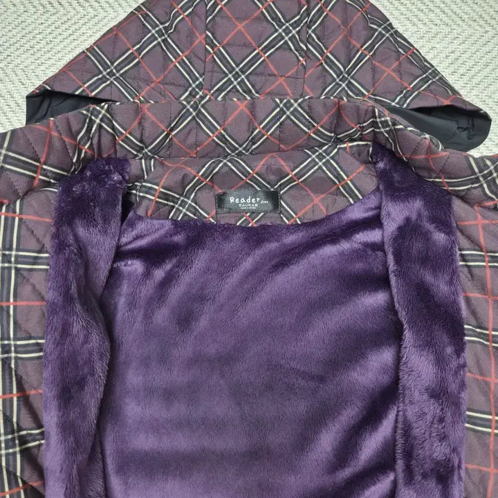 [BUNJANG] Checkered Hoodie Jumper / 체크후드점퍼