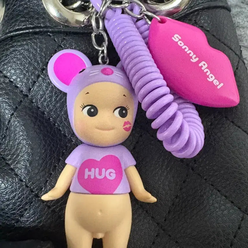 [BUNJANG] Sonny Angel Kiss Kiss Mouse Keyring / 소니엔젤 키스키스 생쥐키링