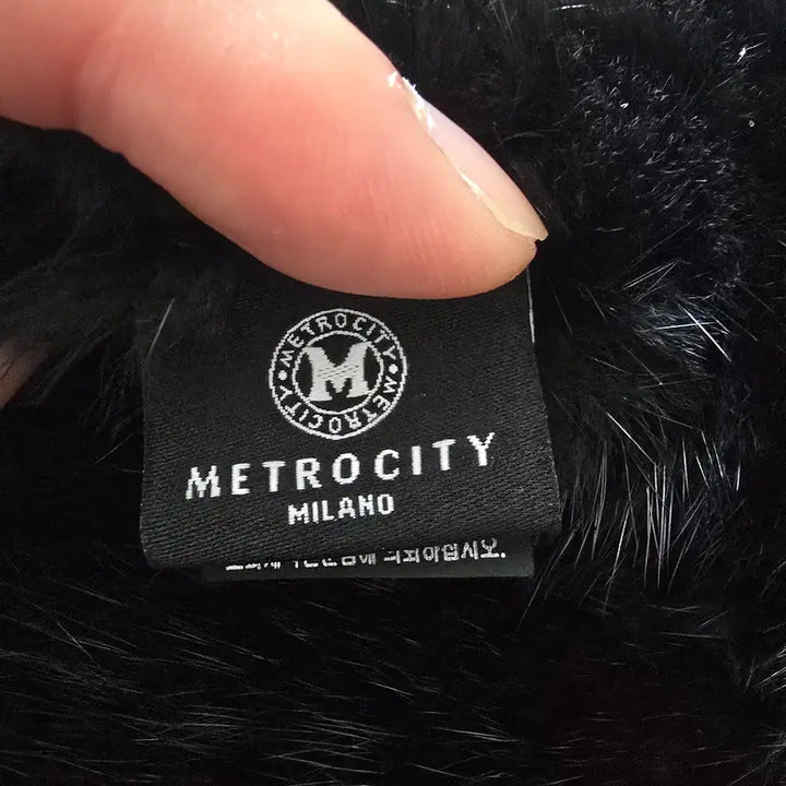 [BUNJANG] MCM Mink Fur Scarf / 메트로시티 밍크 머플러