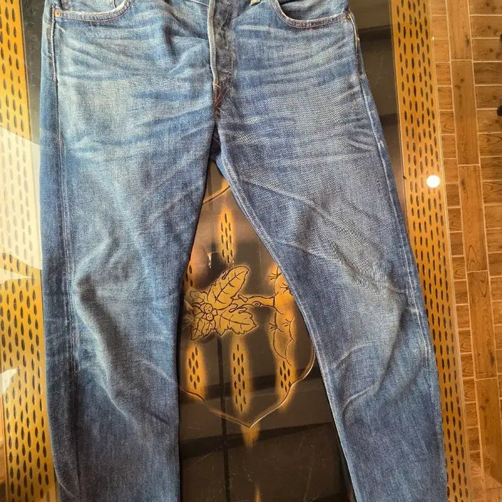 [BUNJANG] Polo Ralph Lauren Washed Denim Jeans Size 34 / 폴로 랄프로렌 워싱 데님 청바지 34사이즈