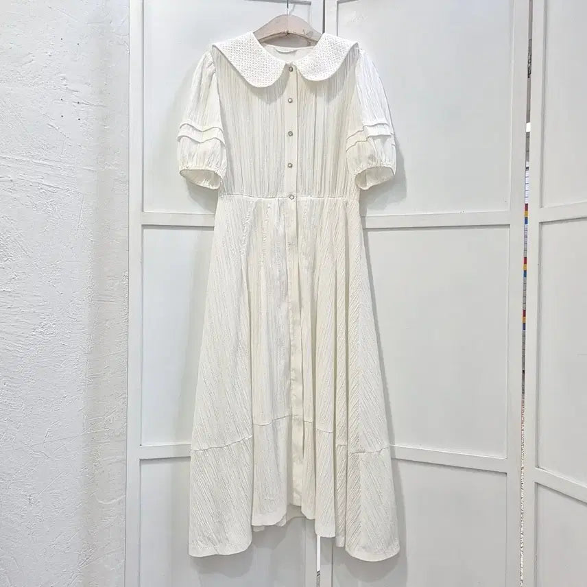 [BUNJANG] Olive des Olive Big Collar Long Dress Size 55 / 올리브데올리브 빅카라 롱 원피스 55