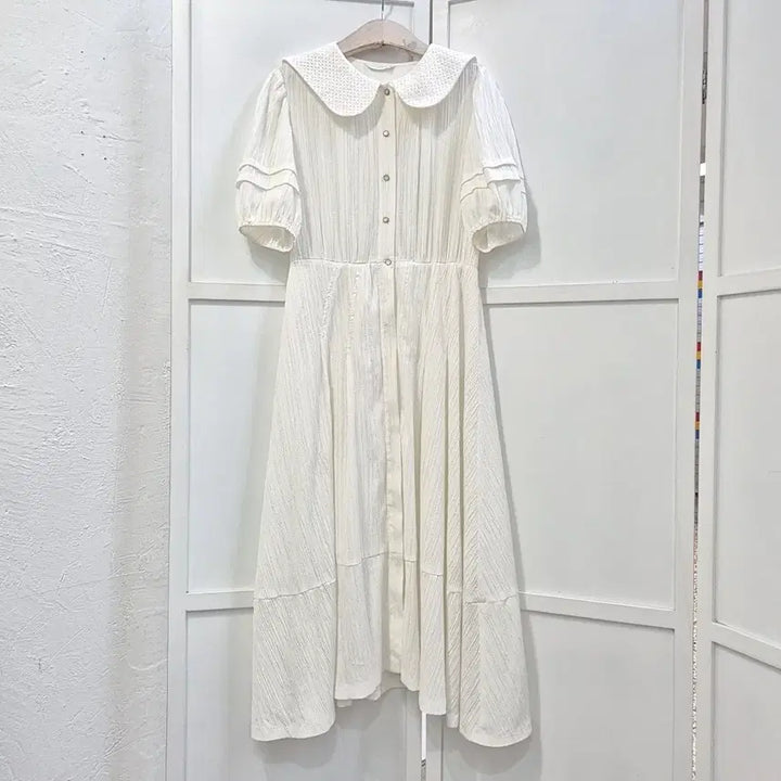[BUNJANG] Olive des Olive Big Collar Long Dress Size 55 / 올리브데올리브 빅카라 롱 원피스 55