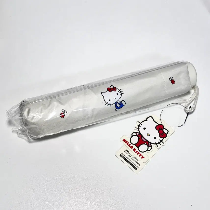 [BUNJANG] Hello Kitty Manual Umbrella (Cream) / 헬로키티 양우산 (새상품)