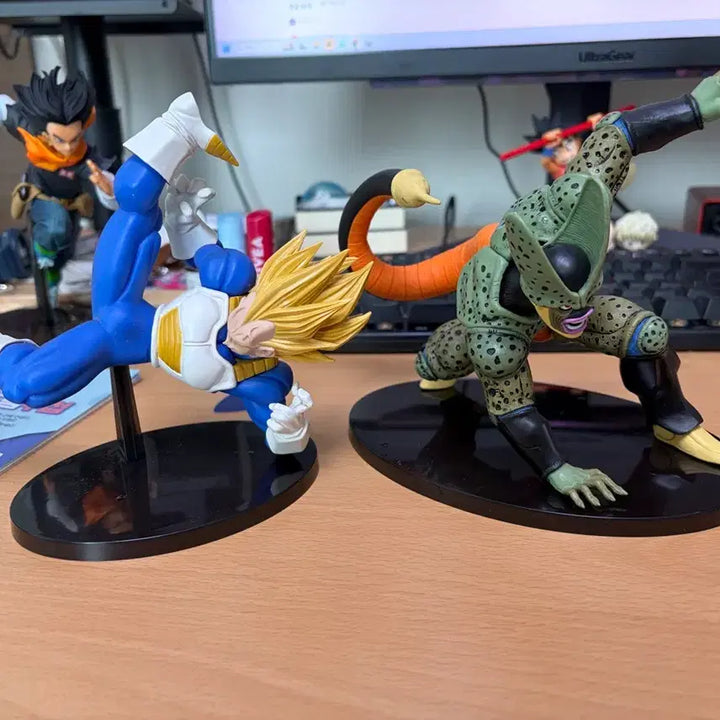 [BUNJANG] Dragon Ball Z Articulated Figures - Vegeta &amp; Cell (Set of 2) / 드래곤볼 조형천하 베지터, 셀 2종