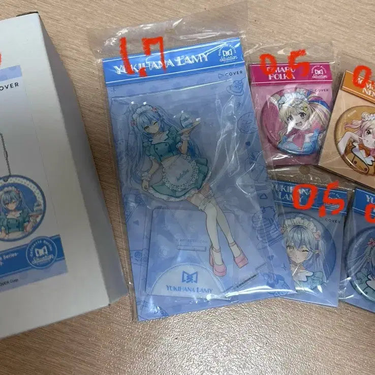 [BUNJANG] Hololive Yukihana Lamy NepoLabo Goods Bundle Set / 일괄) 홀로라이브 유키하나 라미 네포라보 굿즈