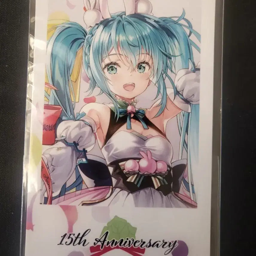 [BUNJANG] Miku 15th Anniversary Card / 미쿠 15주년 카드