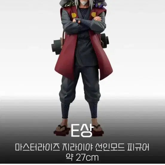 [BUNJANG] Naruto Jiraiya Sage Mode E-Prize Figure (Sealed) / (미개봉) 나루토 지라이야선인모드E상 피규어