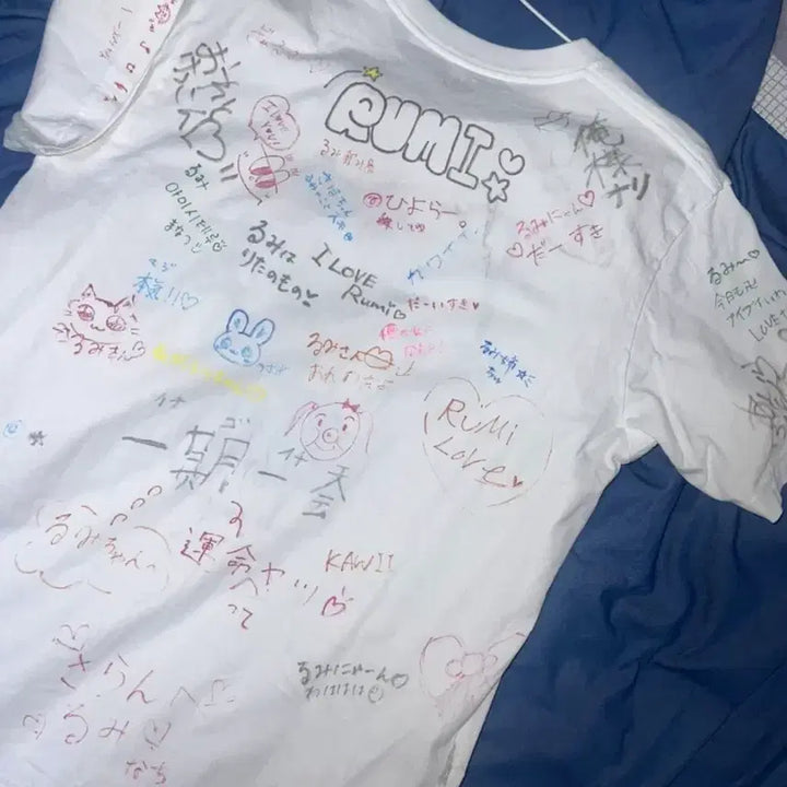 [BUNJANG] Uniqlo x Hello Kitty Custom Vintage T-Shirt L / 유니클로 키티 빈티지 커스텀 티셔츠 L