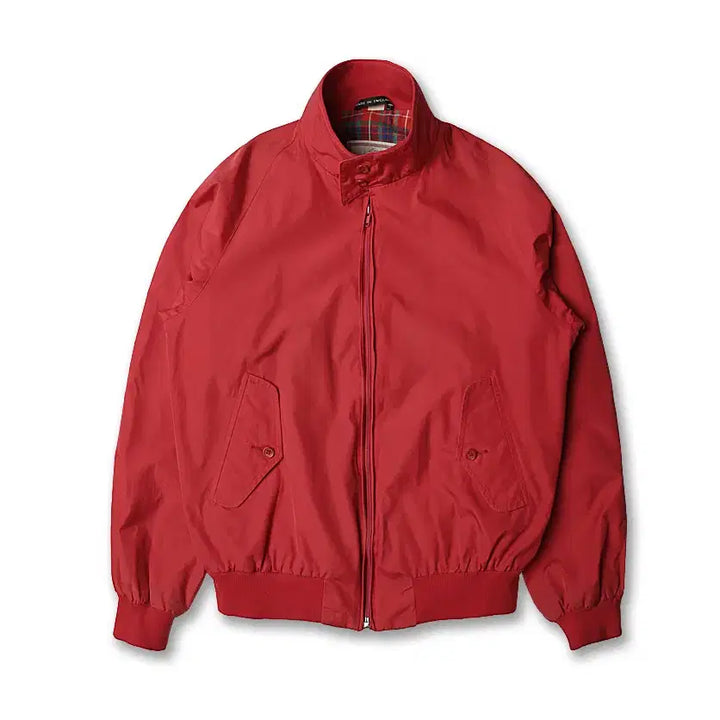 [BUNJANG] Baracuta Vintage Red Cotton G9 Jacket / 바라쿠타 [Baracuta] 빈티지 레드 코튼 G9 자켓 블루종 자켓