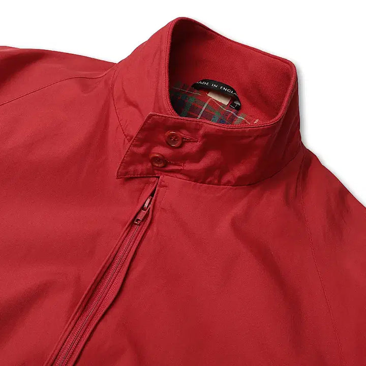 [BUNJANG] Baracuta Vintage Red Cotton G9 Jacket / 바라쿠타 [Baracuta] 빈티지 레드 코튼 G9 자켓 블루종 자켓
