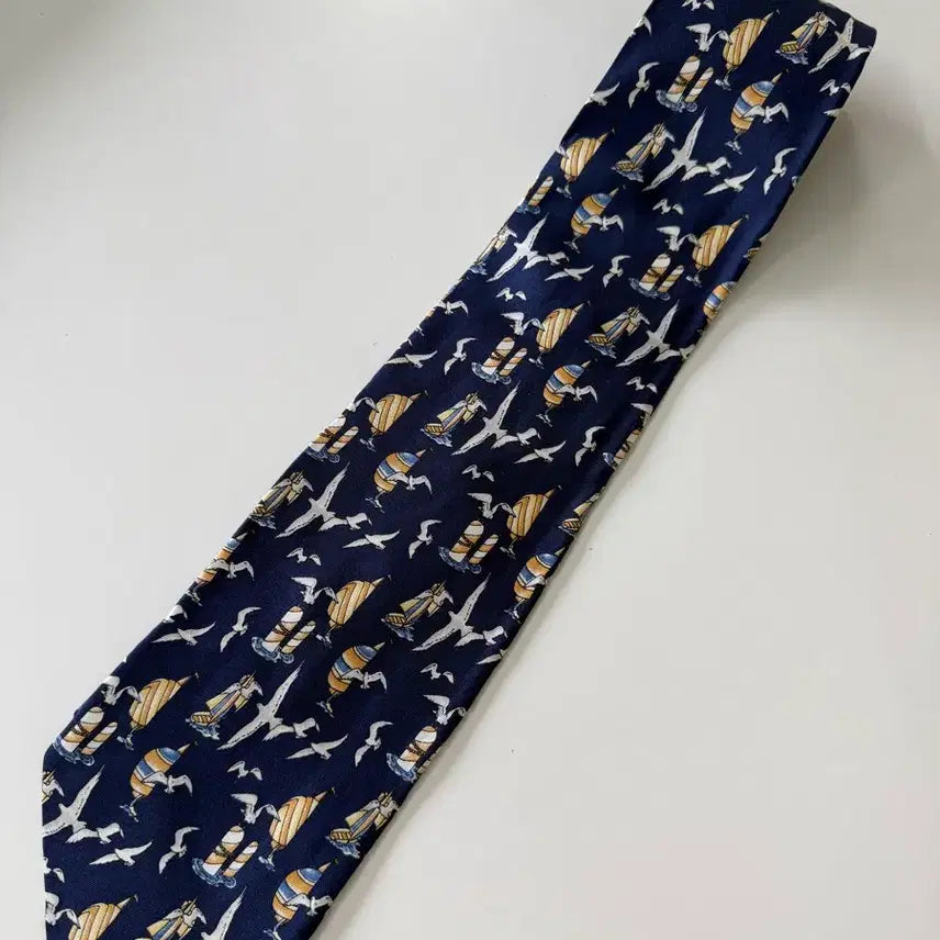 [BUNJANG] Vintage Silk Necktie 9.2cm / 빈티지 실크 넥타이 9.2cm