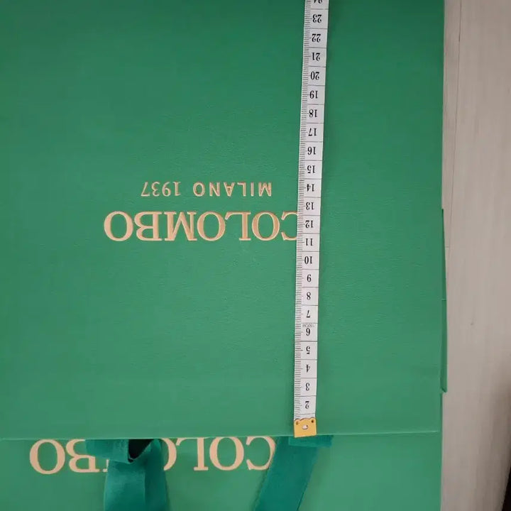 [BUNJANG] Colombo Milano Shopping Bag - Green / 콜롬보 밀라노 쇼핑백 그린