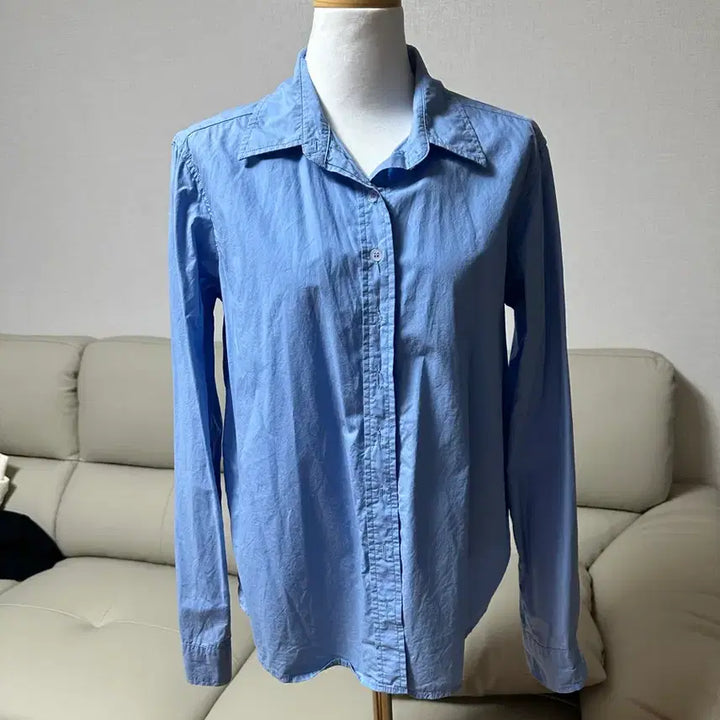 [BUNJANG] Basic Blue Shirt Size 55 / [55사이즈]기본 블루색 셔츠