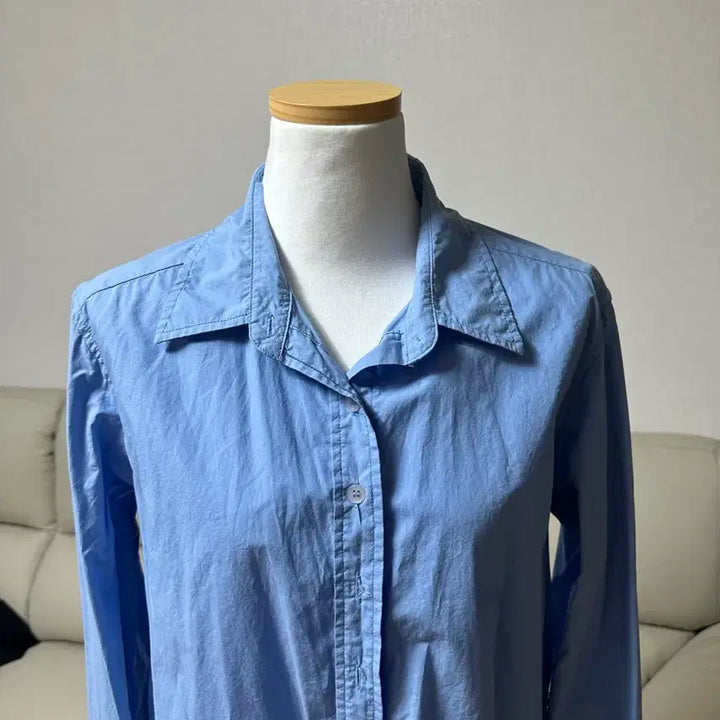 [BUNJANG] Basic Blue Shirt Size 55 / [55사이즈]기본 블루색 셔츠