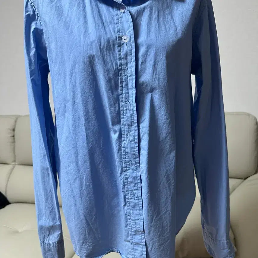 [BUNJANG] Basic Blue Shirt Size 55 / [55사이즈]기본 블루색 셔츠