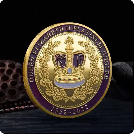 [BUNJANG] Queen Elizabeth II Westminster Abbey Commemorative Coin / 영국 여왕 엘리자베스 2세 웨스트 민스터 수도원 기념품 코인 동전 주화