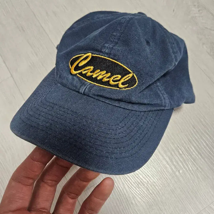 [SOLD OUT] 빈티지 카멜 볼캡 모자 네이비 판매합니다