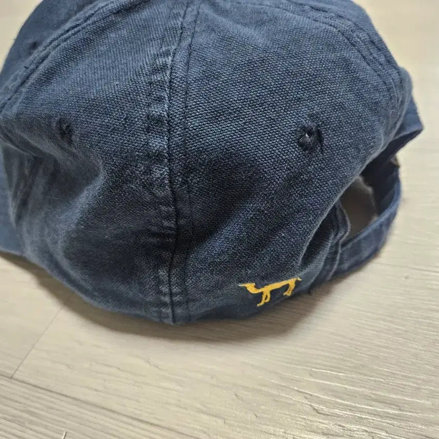 [SOLD OUT] 빈티지 카멜 볼캡 모자 네이비 판매합니다
