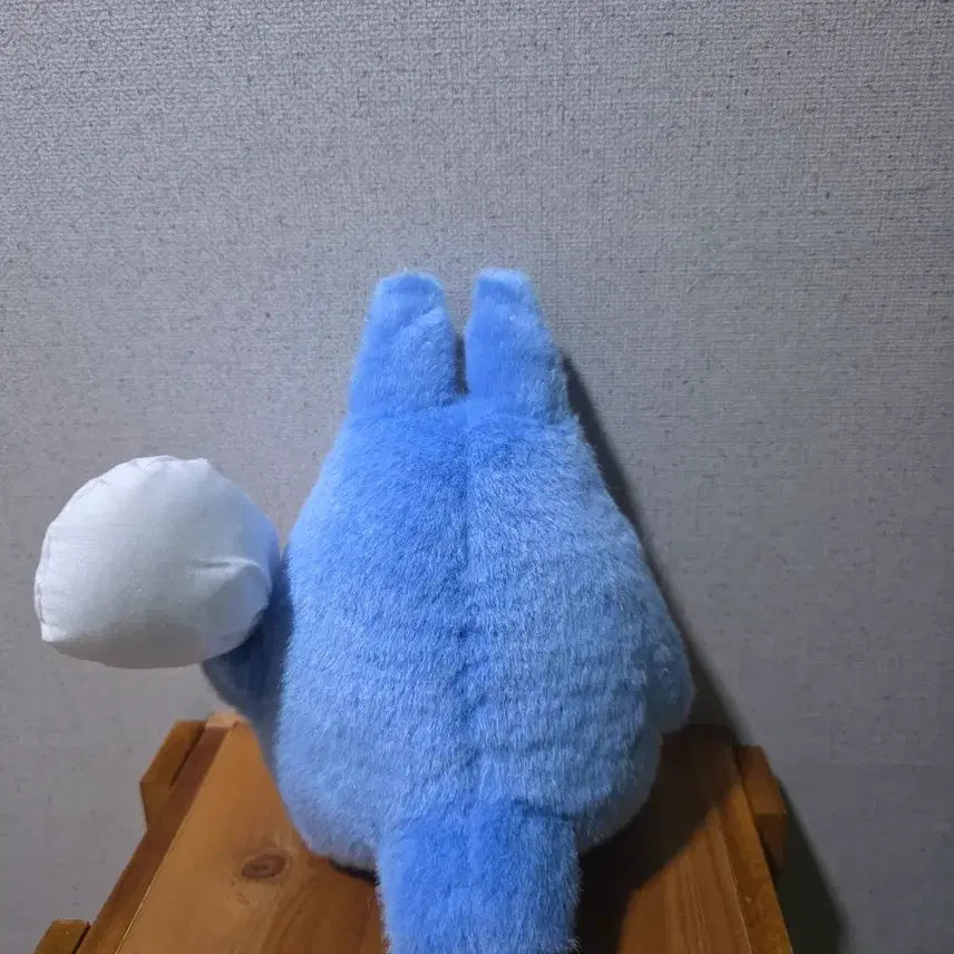 [BUNJANG] Totoro Plush Toy Blue with Bag / 토토로 인형 블루 (가방 포함)