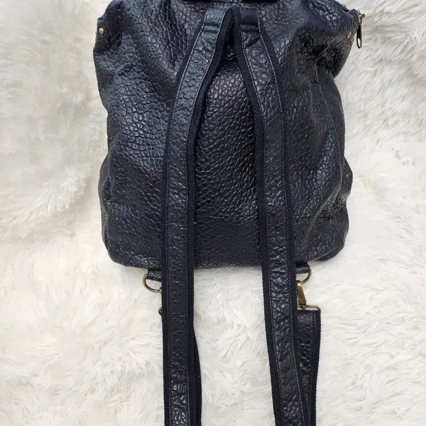 [BUNJANG] Ralph Lauren Denim &amp; Supply Faux Leather Backpack / 여성 비나티지 랄프로렌 데님 &amp; 서플라이 인조 가죽 백팩