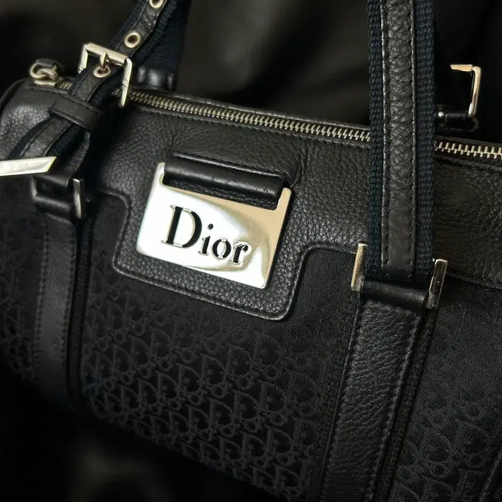 [BUNJANG] Dior Oblique Black Boston Bag / 디올 오블리크 블랙 보스턴백