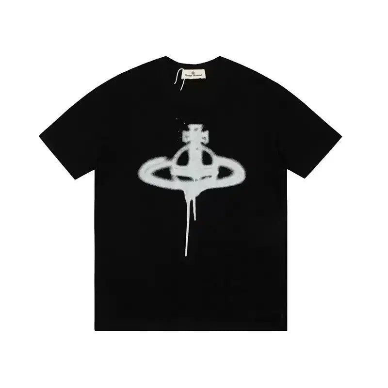 [BUNJANG] Vivienne Westwood Unisex Logo T-Shirt / 비비안웨스트우드 남녀공용반팔티셔츠 비비안로고무늬 5color