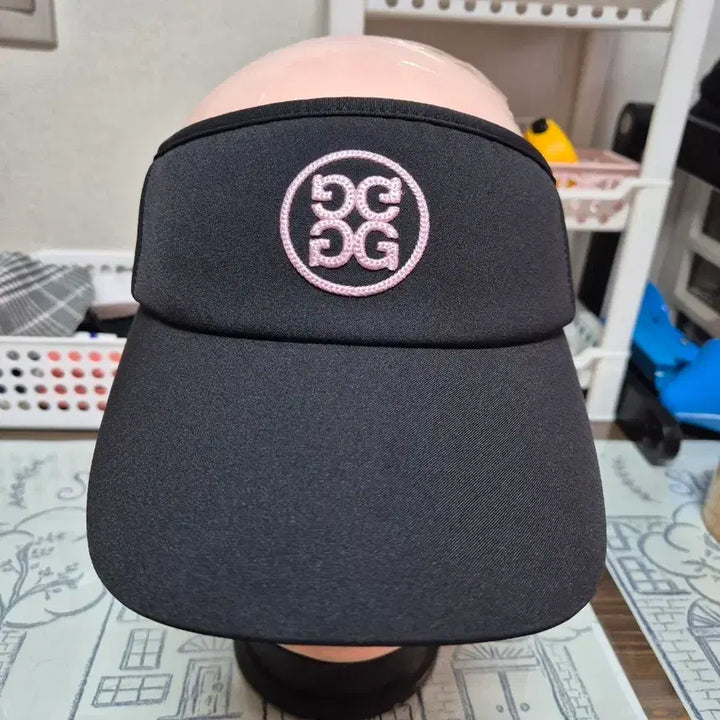 [BUNJANG] G/FORE Black Sun Cap / 지포어 블랙 썬캡