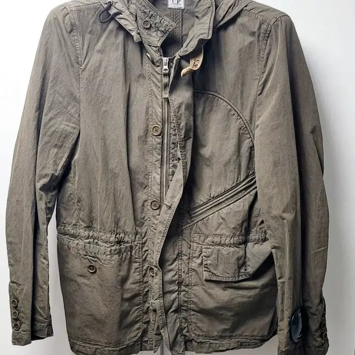 [BUNJANG] C.P. Company Khaki Hooded Jacket / C.P.컴퍼니 후드 자켓 카키