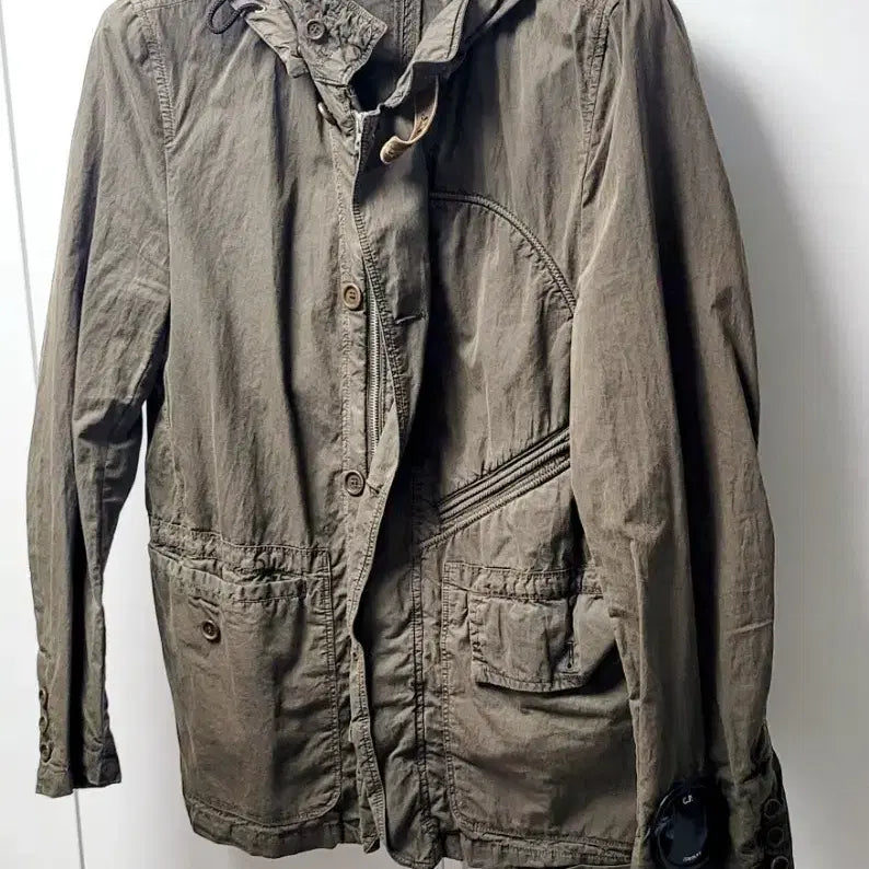 [BUNJANG] C.P. Company Khaki Hooded Jacket / C.P.컴퍼니 후드 자켓 카키